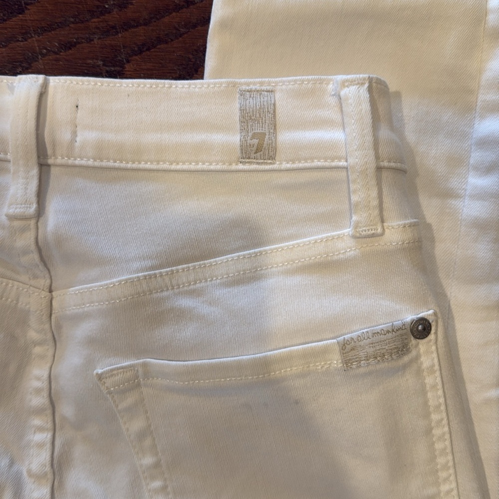 7 for All Mankind high waist ankle skinny jeans, size 27 - Picture 7 of 7